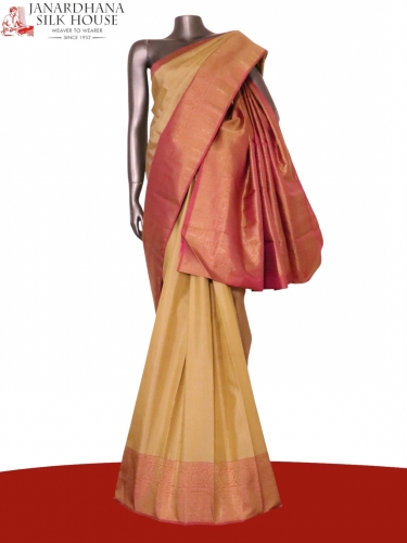 Pure Handloom Kanjeevaram Silk Saree